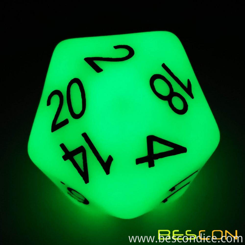 Jumbo Luminous Jadite 20 Sided Dnd Dice 2 Jumbo Luminous Jadite 20 Sided Dnd Dice 2